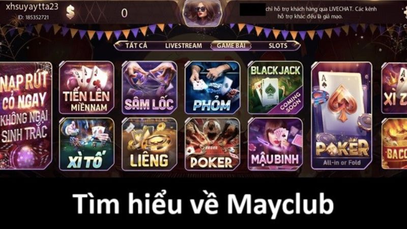 Những ưu điểm nổi bật thu hút dân cược của game bài May Club