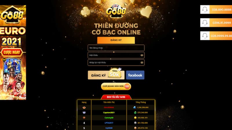 Giới thiệu cổng game đổi thưởng Go88