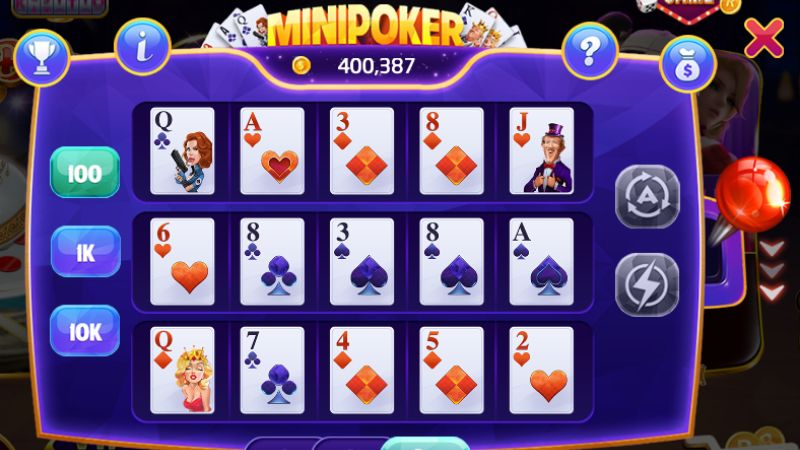 Thông tin cơ bản cho anh em về mini poker