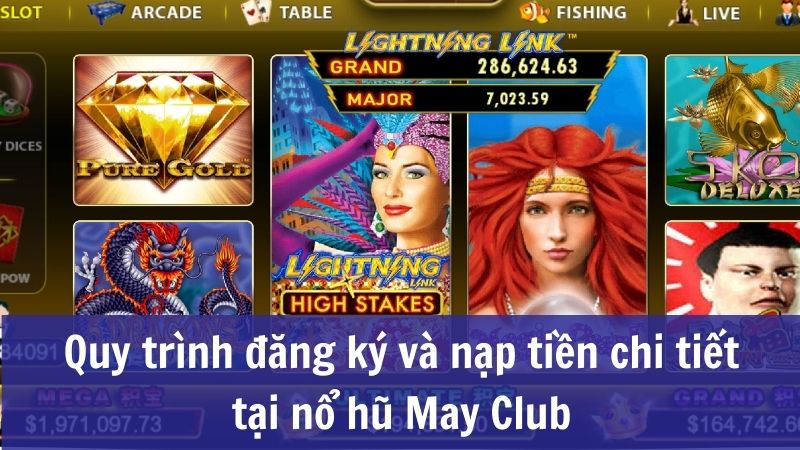 Một số thông tin về nền tảng trò chơi May Club